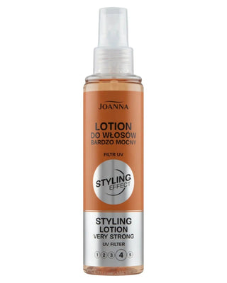 Zeer sterke lotion voor het stylen van haar met UV-filter Styling Effect Joanna - 1