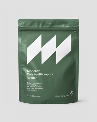 Supplement voor mannen voor algehele ondersteuning van het lichaam, vitamines, mineralen, vezels Monolit