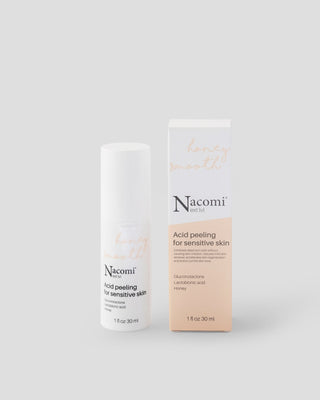 Zure peeling voor gevoelige huid met lactobionzuur Nacomi Volgende niveau