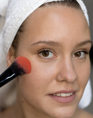 Blush- of bronzerkwast met afgeronde punt, nr. 9 Say Makeup - 2