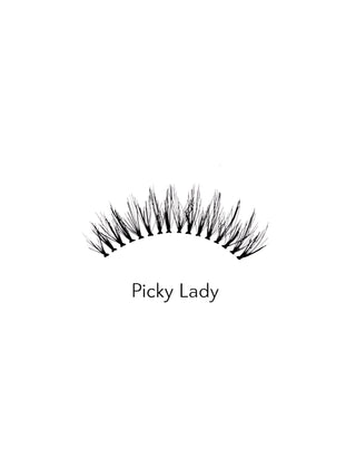 Herbruikbare 2D kunstwimpers, licht en zacht, Picky Lady Bamm!Lashes - 2