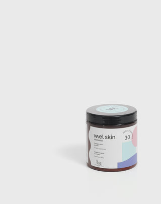 Viscollageen 5000 mg drinkpoeder voor mooie huid, haar, nagels en gezonde gewrichten met glucosamine en vitamine C Mel Skin - 6