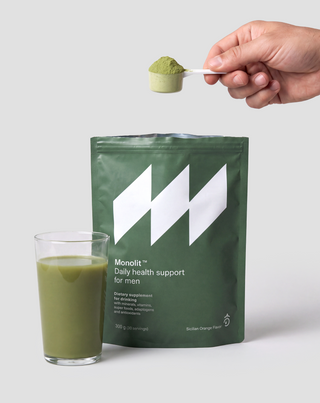 Supplement voor mannen voor algehele ondersteuning van het lichaam, vitamines, mineralen, vezels Monolit