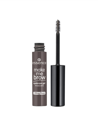 Gel-mascara voor donkere wenkbrauwen Make Me BROW 04 Essence