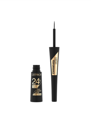 Eyeliner 24h Brush Liner in Ultra Black 010 van Catrice