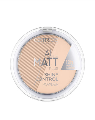 All Matt Plus Shine Control Powder 025 in Sand Beige van Catrice