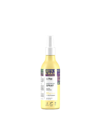 Nutrient hairspray voor krullend haar met de geur van rijpe meloen en aloë so!flow - 1