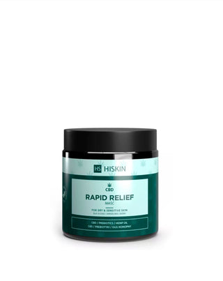 CBD reddingszalf voor droge huidverzorging met hennepolie, Rapid Relief HiSkin - 1