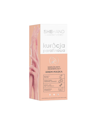 Paraffinebehandeling Hydraterende en regenererende handcrème-masker SheHand - 1