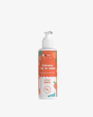 2-in-1 shampoo en body wash met aardbei-geur voor kinderen, HiSkin - 1
