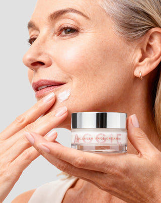 Crème voor de rijpere huid met collageen, hyaluronzuur en vitamine E voor vrouwen van 50+ Aggie