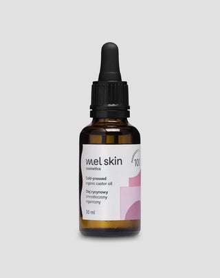 Nawilżający, naturalny olej rycynowy zimnotłoczony 100% organiczny Mel Skin - 1