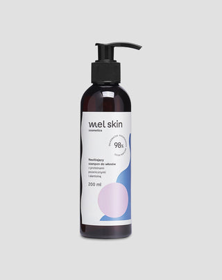 Hydraterende shampoo met tarweproteïnen en allantoïne voor droog haar, Mel Skin - 1