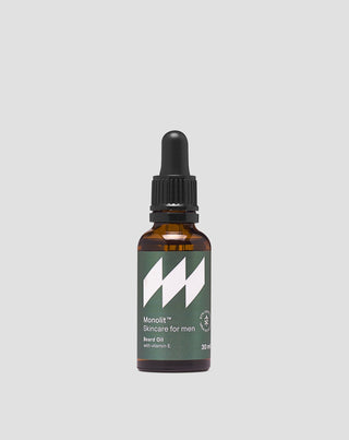Baardolie met arganolie en vitamine E verzachtend en verzorgend voor de baard van Monolit - 1