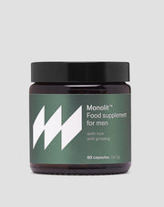 Tabletten voor mannen ter ondersteuning van de fysieke en mentale fitheid en immuniteit Monolit 60 capsules