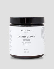 Creatinestack met magnesium, ALA-zuur en taurine voor stabiele energie en vitaliteit Nutridome 300g