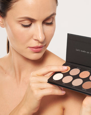 Palette met 10 glanzende en matte oogschaduwen Delicious Eyeshadow Palette van Nutridome - 2