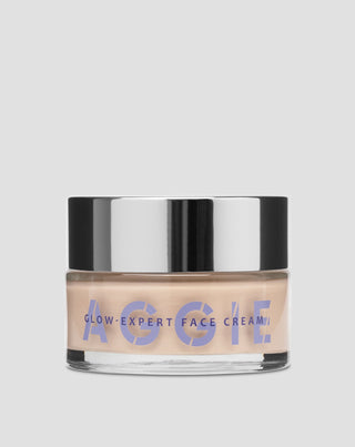 Oplichtende crème voor de droge huid, vermindert roodheid en geeft een glow effect, Aggie - 1
