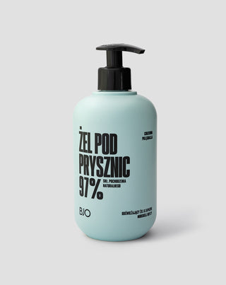 Verfrissende veganistische douchegel met komkommerextract en zeebriesgeur van Bjo - 1