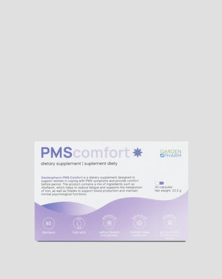 Voedingssupplement voor vrouwen bij het premenstrueel syndroom PMS Comfort Gardenpharm - 1