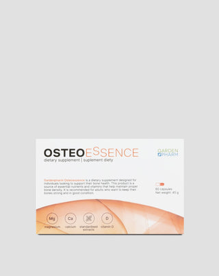 Voedingssupplement ter ondersteuning van de gezondheid en de juiste botdichtheid Osteoessence Gardenpharm 60 capsules - 1