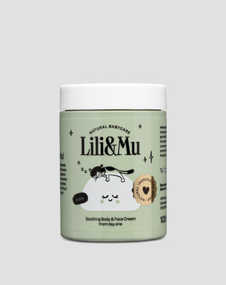 Intensief hydraterende crème voor baby 's en pasgeborenen voor gezicht en lichaam, LILI&MU - 1