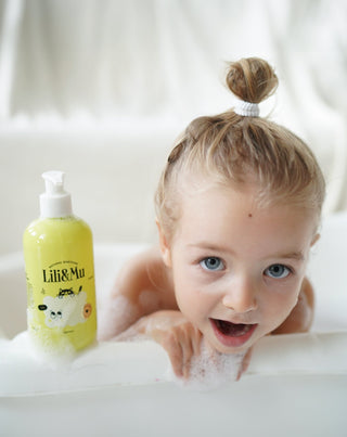 Natuurlijke hydraterende badvloeistof voor kinderen met aloë-extract van Lili&Mu - 3