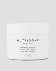 Suiker scrub voor het lichaam die de huid verzacht Nutridome 250 g