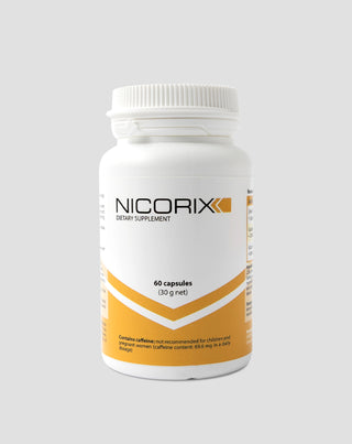 Nicorix nicotinevrije stoppen met roken ondersteuningstabletten 60 capsules - 1