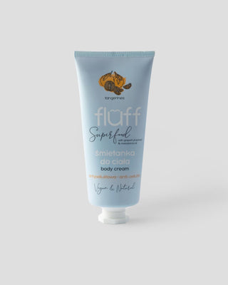 Anticellulitis body cream met sheaboter en mandarijnengeur van Fluff - 1