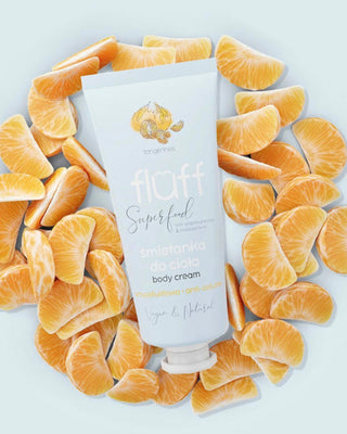 Anticellulitis body cream met sheaboter en mandarijnengeur van Fluff - 3
