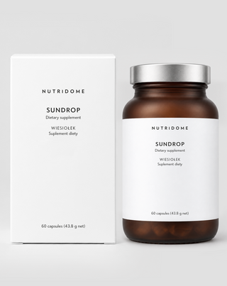 Teunisbloemolie 1000 mg met omega-6 en 9 voor een gezonde huid en verlaging van het LDL-cholesterol Nutridome 60 stuks. - 3
