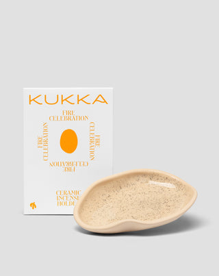 Keramische handgemaakte basis voor Palo Santo van Kukka - 1