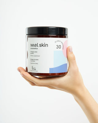 Viscollageen 5000 mg drinkpoeder voor mooie huid, haar, nagels en gezonde gewrichten met glucosamine en vitamine C Mel Skin - 3
