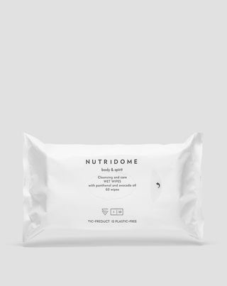 Hydraterende doekjes met verzachtende panthenol voor baby 's en kinderen, Nutridome 60 st - 1
