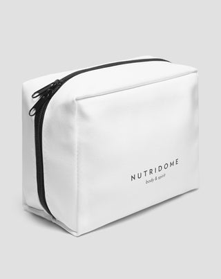 Een ruime make-up tas gemaakt van eco-leer, Nutridome - 3