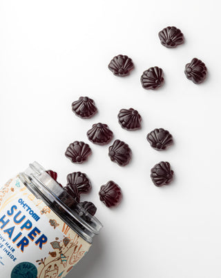 Super Hair Oh!Tomi gummies voor versnelde haargroei en verbeterde conditieTomi 60 st. - 2