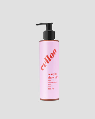 Anti-cellulitis bodylotion met avocado, gember en cafeïne Ready to show off Celloo - 1