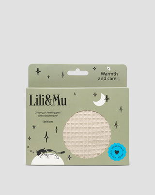 Kersenpit thermofor voor kinderen en volwassenen 100% katoenen hoes Lili&Mu - 1