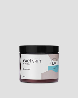 Witte reinigende, verzachtende en gladmakende klei voor de gevoelige huid Mel Skin - 1