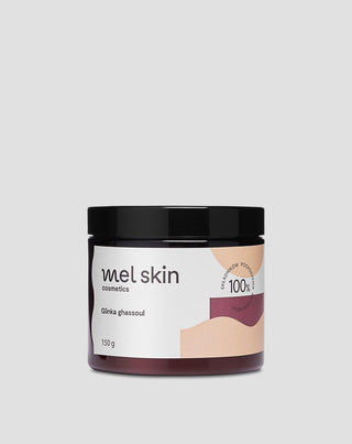 Verhelderende, verstevigende en gladmakende ghassoul klei voor de vette, normale huid Mel Skin - 1