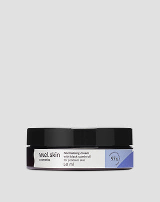 Normaliserende crème voor de probleemhuid met zwarte komijnolie van Mel Skin - 1