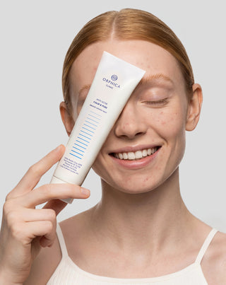 Reinigend en herstellend masker voor de acnegevoelige huid met witte klei Anti-Acne Orphica Clinic 100 ml
