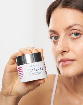 Set cosmetica voor de rijpere huid: dagcrème met SPF 20 en nachtcrème Orphica - 5
